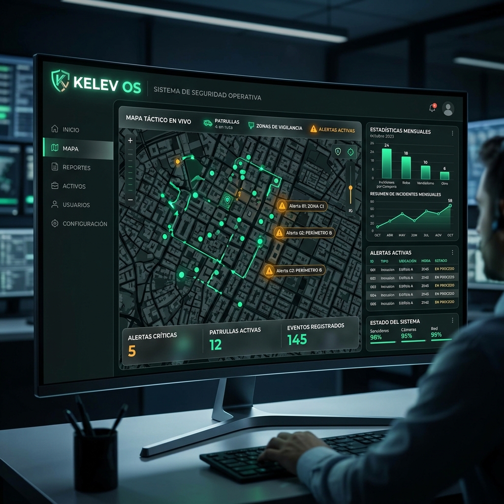 Panel de Control Kelev OS