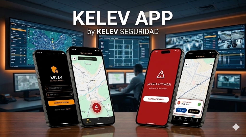 Kelev App - Seguridad Integral Móvil