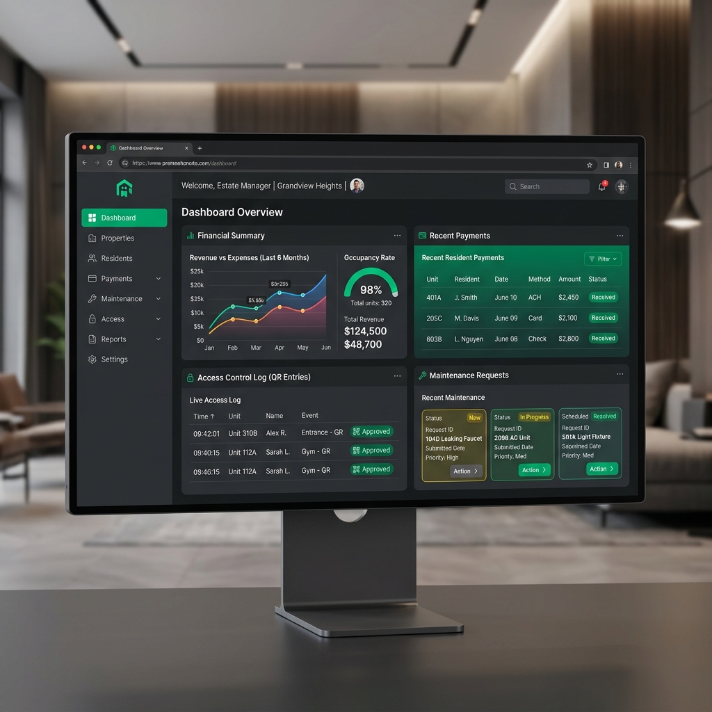 Kelev Home Dashboard